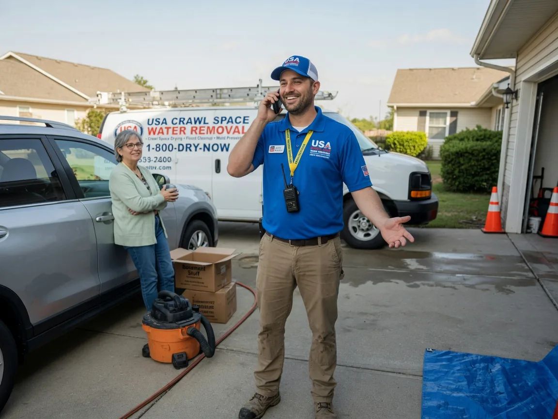 Crawl Space Water Removal Ridgeway, OH FAQs